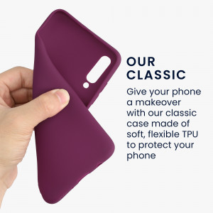 Husa Kwmobile pentru Samsung Galaxy A70, Silicon, Violet, 48427.187 - Img 4