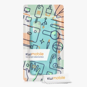 Husa Kwmobile pentru Samsung Galaxy A71, Verde deschis, Silicon, KWM000010ZN016C - Img 7