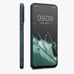 Husa Kwmobile pentru Samsung Galaxy M23 5G, Silicon, Verde, 57952.14 - Img 5