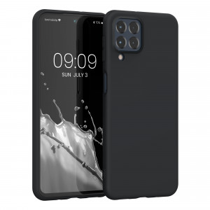 Husa Kwmobile pentru Samsung Galaxy M53 5G, Silicon, Negru, 57853.01 - Img 1