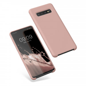 Husa kwmobile pentru Samsung Galaxy S10, Silicon, Roz, 47732.236 - Img 2
