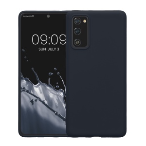 Husa Kwmobile pentru Samsung Galaxy S20 FE, Albastru inchis, Silicon, KWM0000121L059C - Img 2