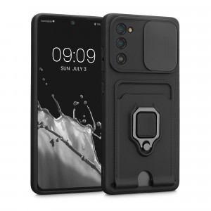 Husa Kwmobile pentru Samsung Galaxy S20 FE, Silicon, Negru, 58569.01 - Img 1