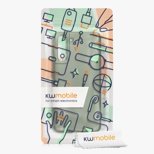 Husa Kwmobile pentru Samsung Galaxy S21, Verde inchis, Silicon, KWM000012BU017C - Img 7