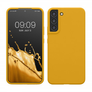 Husa kwmobile pentru Samsung Galaxy S22 Plus, Silicon, Portocaliu, 56761.143 - Img 1