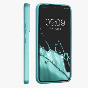 Husa kwmobile pentru Samsung Galaxy S22, Silicon, Verde, 56757.231 - Img 4