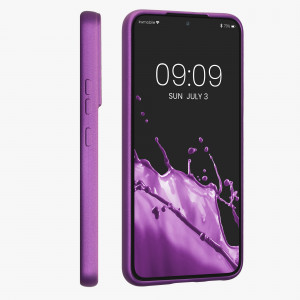 Husa kwmobile pentru Samsung Galaxy S22, Silicon, Violet, 56757.240 - Img 2