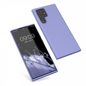Husa Kwmobile pentru Samsung Galaxy S22 Ultra, Silicon, Albastru, 57570.108 - Img 2