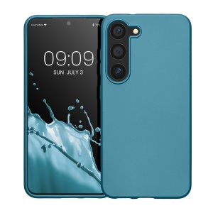 Husa Kwmobile pentru Samsung Galaxy S23, Albastru, Silicon, 60312.251 - Img 2