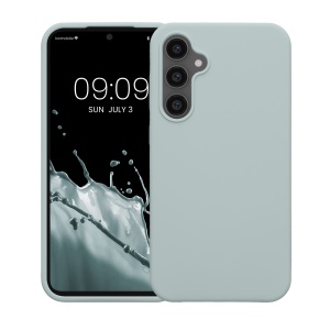 Husa Kwmobile pentru Samsung Galaxy S23 FE, Verde deschis, Silicon, KWM000021KZ013C - Img 2