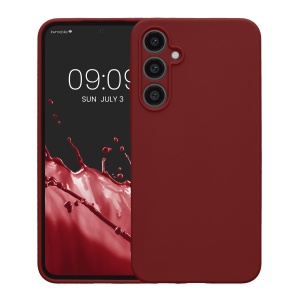 Husa Kwmobile pentru Samsung Galaxy S23 FE, Visiniu, Silicon, KWM000021LO008C - Img 2