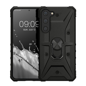 Husa Kwmobile pentru Samsung Galaxy S23 Plus, Negru, Policarbonat, 61250.01 - Img 2