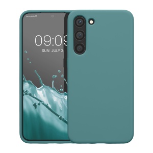 Husa Kwmobile pentru Samsung Galaxy S23 Plus, Verde, Silicon, 60274.206 - Img 2