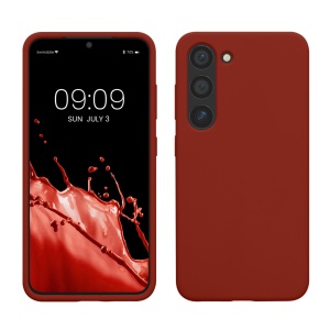 Husa Kwmobile pentru Samsung Galaxy S23, Rosu, Silicon, 60273.248 - Img 1