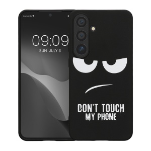 Husa Kwmobile pentru Samsung Galaxy S24 Plus, Negru/Alb, Silicon, KWM000021QF001C - Img 2