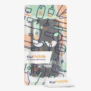 Husa Kwmobile pentru Samsung Galaxy S24 Plus, Negru/Alb, Silicon, KWM000021QF001C - Img 7