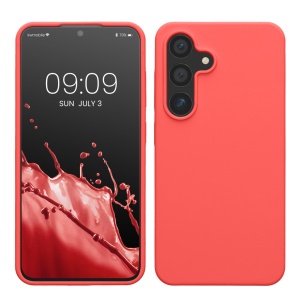 Husa Kwmobile pentru Samsung Galaxy S24, Roz, Silicon, KWM000021KW021C - Img 1