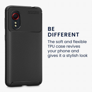 Husa Kwmobile pentru Samsung Galaxy Xcover 5, Silicon, Negru, 58245.01 - Img 4