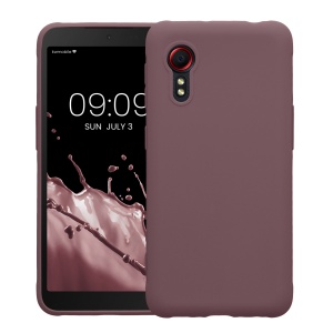 Husa Kwmobile pentru Samsung Galaxy Xcover 5, Visiniu, Silicon, KWM000012NV035C - Img 2