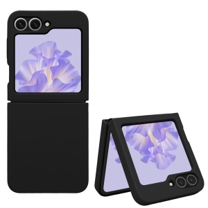 Husa Kwmobile pentru Samsung Galaxy Z Flip6, Negru, Silicon, KWM000021SK001C - Img 2