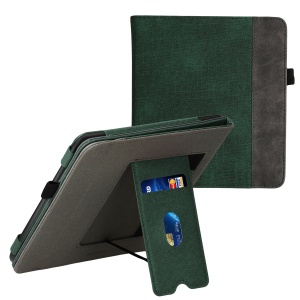 Husa Kwmobile pentru Tolino Epos 3, Verde inchis/Gri, Textil, KWM000017KY002C - Img 2