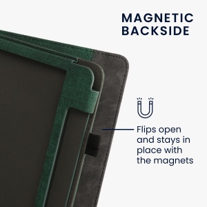 Husa Kwmobile pentru Tolino Epos 3, Verde inchis/Gri, Textil, KWM000017KY002C - Img 6