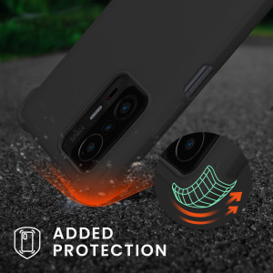 Husa Kwmobile pentru Xiaomi 11T/11T Pro, Silicon, Negru, 57395.47 - Img 3