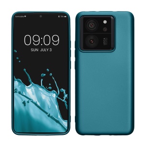 Husa Kwmobile pentru Xiaomi 13T/13T Pro, Albastru, Silicon, KWM000020IW002C - Img 1