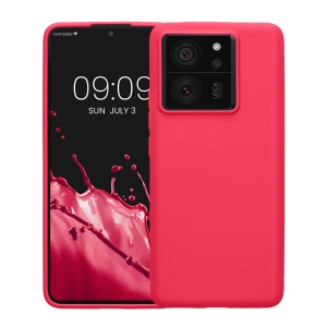 Husa Kwmobile pentru Xiaomi 13T/13T Pro, Roz, Silicon, KWM000020IV009C - Img 2