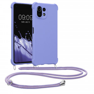 Husa Kwmobile pentru Xiaomi Mi 11 Lite 5G/11 Lite 5G NE, Silicon, Albastru, 55902.108 - Img 1