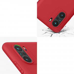 Husa Kwmobile pentru Xiaomi Mi 11i/Poco F3, Silicon, Rosu, 57026.208 - Img 8