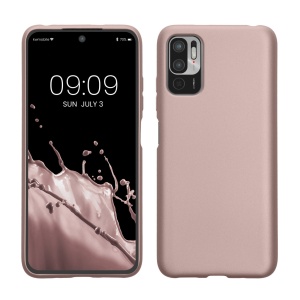 Husa Kwmobile pentru Xiaomi Redmi Note 10 5G, Crem, Silicon, KWM000012ZO010C - Img 1