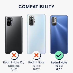 Husa Kwmobile pentru Xiaomi Redmi Note 10 5G, Crem, Silicon, KWM000012ZO010C - Img 6