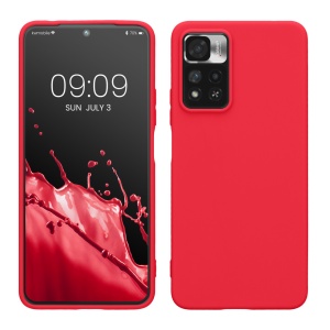 Husa Kwmobile pentru Xiaomi Redmi Note 11 Pro Plus 5G/Note 11 Pro Plus 5G, Roz, Silicon, KWM000015PY014C - Img 1
