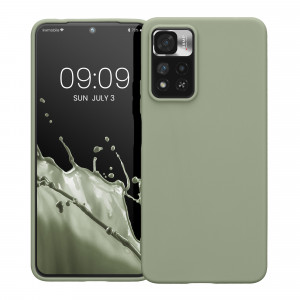 Husa Kwmobile pentru Xiaomi Redmi Note 11 Pro Plus 5G, Verde, Silicon, 58095.172 - Img 2
