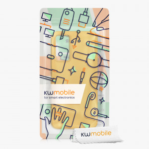 Husa Kwmobile pentru Xiaomi Redmi Note 11 Pro/Redmi Note 11 Pro 5G, Silicon, Galben, 57373.191 - Img 7