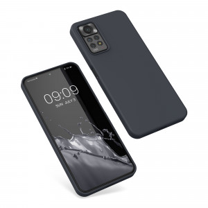 Husa Kwmobile pentru Xiaomi Redmi Note 11 Pro/Redmi Note 11 Pro 5G, Silicon, Negru, 57373.47 - Img 2