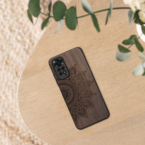 Husa Kwmobile pentru Xiaomi Redmi Note 11/Redmi Note 11s, Lemn, Maro, 57386.03 - Img 3