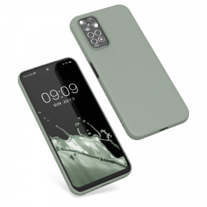 Husa Kwmobile pentru Xiaomi Redmi Note 11/Redmi Note 11s, Silicon, Verde, 57368.172 - Img 2