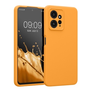 Husa Kwmobile pentru Xiaomi Redmi Note 12, Portocaliu, Silicon, KWM000018UL012C - Img 1