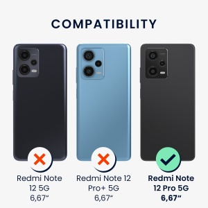 Husa Kwmobile pentru Xiaomi Redmi Note 12 Pro 5G, Mov, Silicon, KWM000018CO005C - Img 5