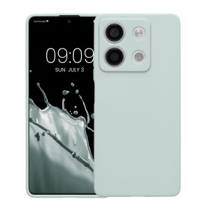 Husa Kwmobile pentru Xiaomi Redmi Note 13, Verde deschis, Silicon, KWM000020LK009C - Img 2