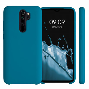 Husa Kwmobile pentru Xiaomi Redmi Note 8 Pro, Silicon, Albastru, 50248.224 - Img 2