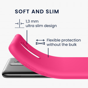 Husa Kwmobile pentru Xiaomi Redmi Note 8 Pro, Silicon, Roz, 50242.77 - Img 3