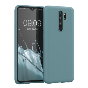 Husa Kwmobile pentru Xiaomi Redmi Note 8 Pro, Verde inchis, Silicon, KWM000010MT037C - Img 1