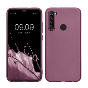 Husa Kwmobile pentru Xiaomi Redmi Note 8, Visiniu, Silicon, KWM000010LR007C - Img 1