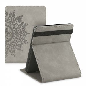 Husa pentru Amazon Kindle Paperwhite 11, Kwmobile, Gri, Piele ecologica, 56264.17 - Img 2