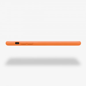 Husa pentru Apple iPhone 11 Pro Max, Silicon, Portocaliu, 49725.203 - Img 4
