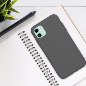 Husa pentru Apple iPhone 11, Silicon, Gri, 50791.155 - Img 3