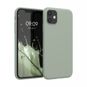 Husa pentru Apple iPhone 11, Silicon, Verde, 49787.172 - Img 1